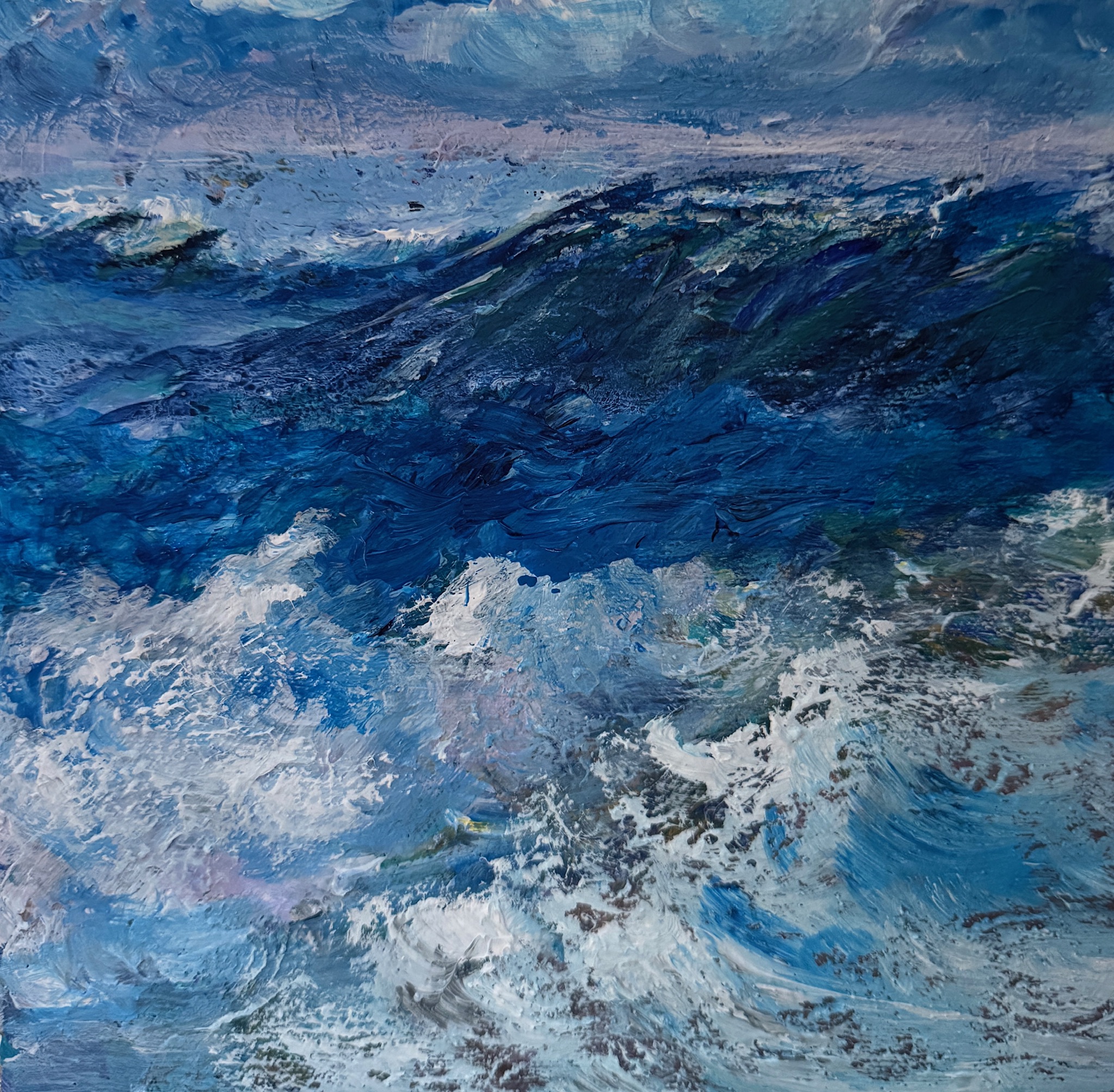 acrylic painting on canvas